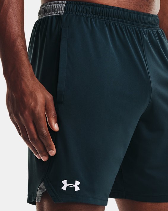 Men's UA Locker 7" Pocketed Shorts, Gray, pdpMainDesktop image number 3